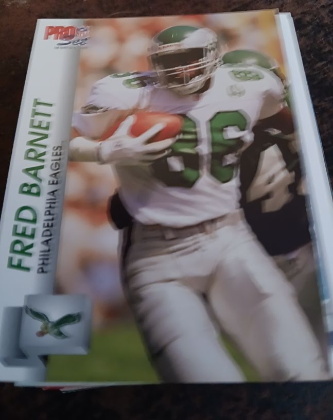 1991 Pro Set # Fred Barnett — front