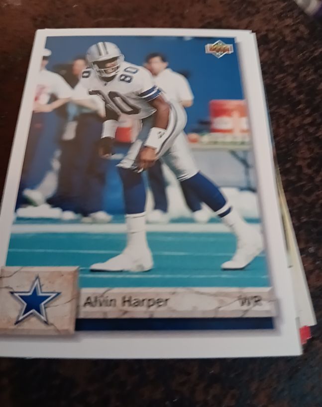 1991 Upper Deck #80 Alvin Harper — front