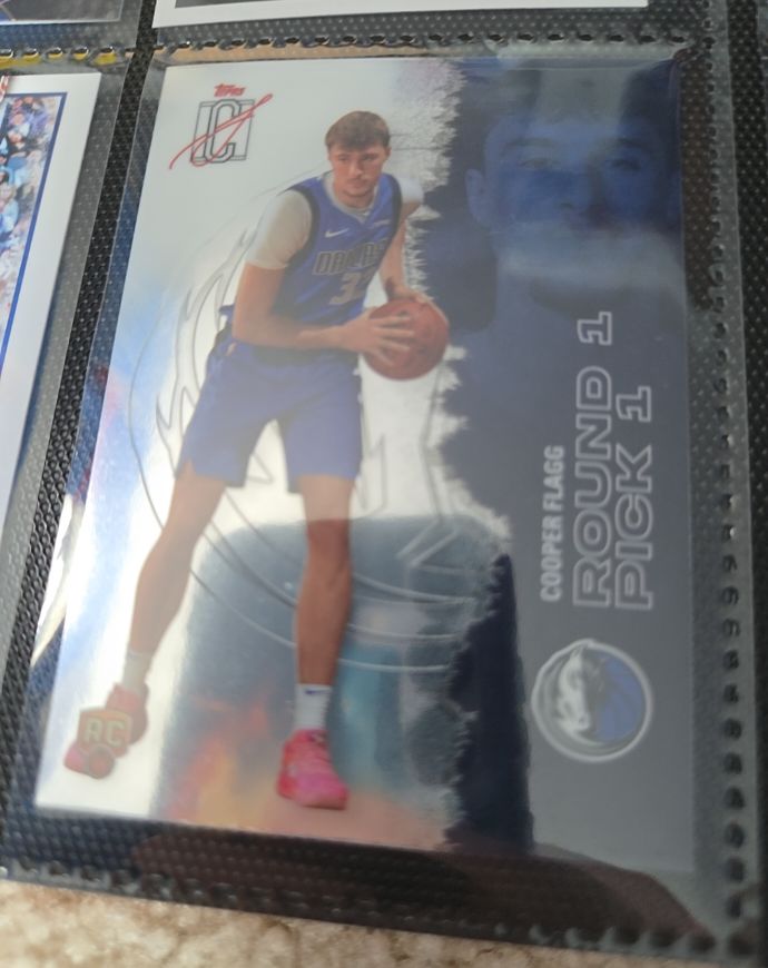 2022 Topps NBA Hoops #RC Cooper Flagg — front