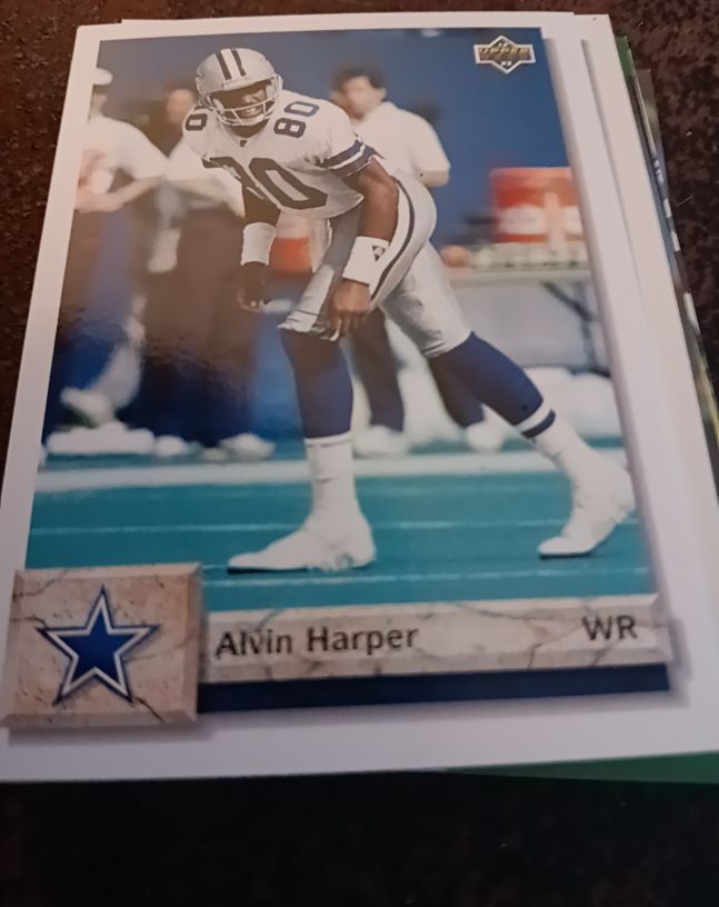 1991 Upper Deck #80 Alvin Harper — front