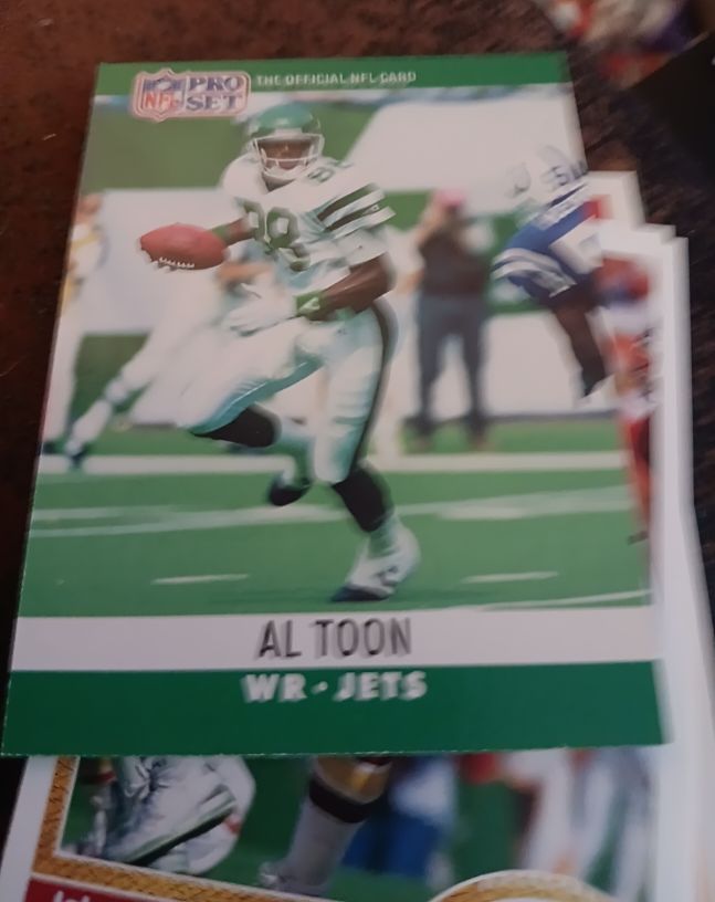 1990 Pro Set # Al Toon — front