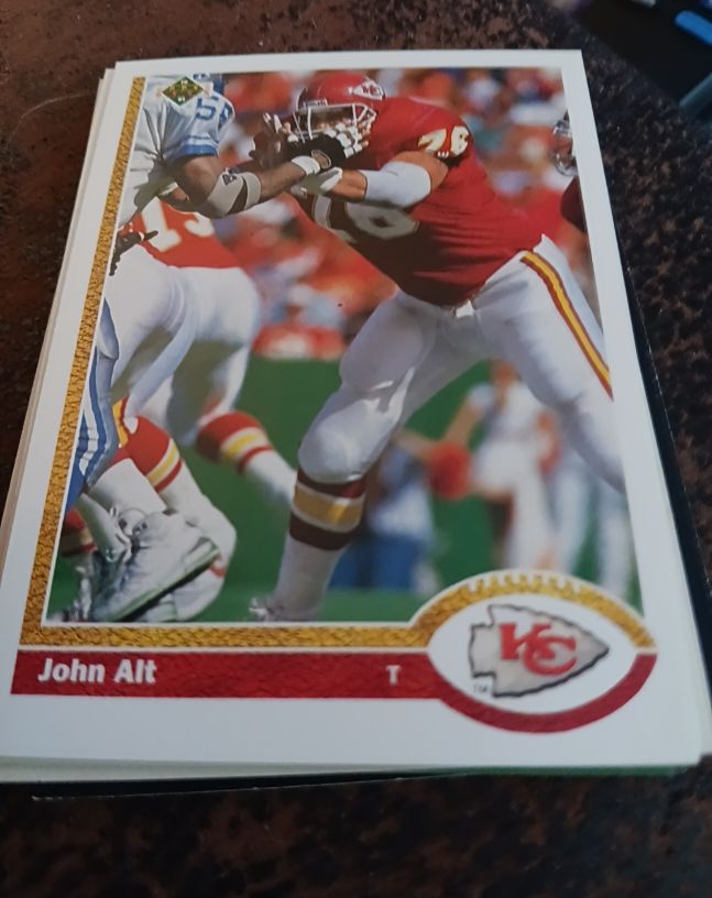 1991 Upper Deck #48 John Alt — front