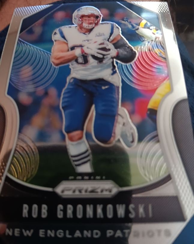 2020 Panini Prizm Rob Gronkowski — front
