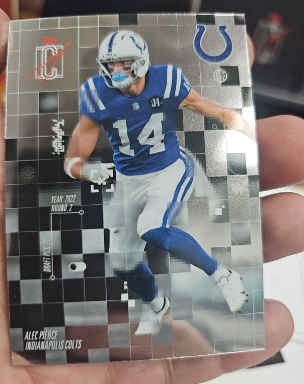2022 Topps NFL Draft Pick #7 Alec Pierce — front