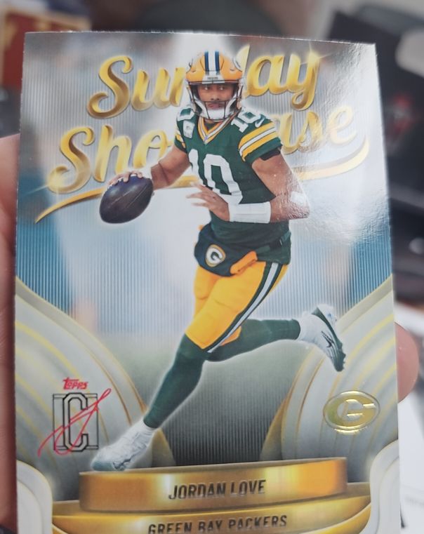 2022 Topps Chrome Sunday Showcase Jordan Love — front