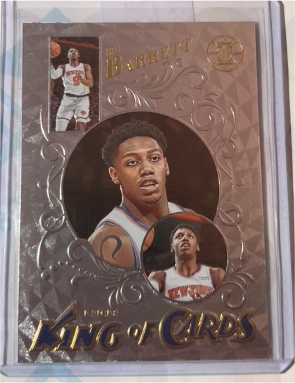 2021 Panini Court Kings #11 RJ Barrett King of Cards — front