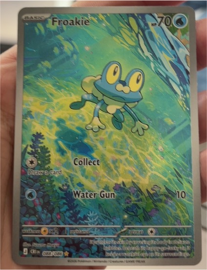 2016 Pokémon #039 Froakie — front