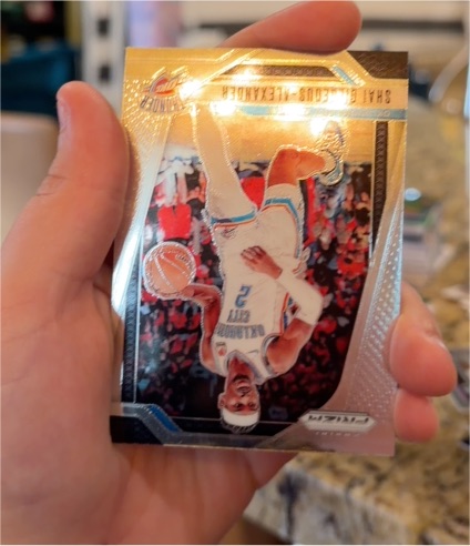 2018 Panini Prizm #248 Shai Gilgeous-Alexander — front
