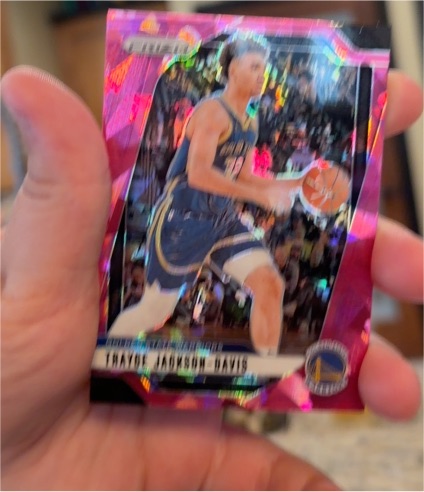 2022 Prizm #1 Trayce Jackson-Davis — front