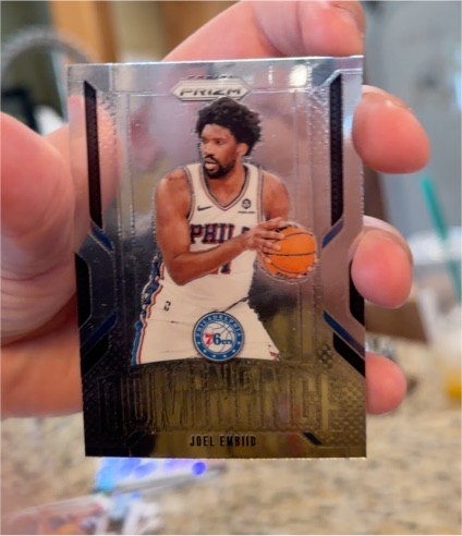 2020 Panini Prizm #248 Joel Embiid — front