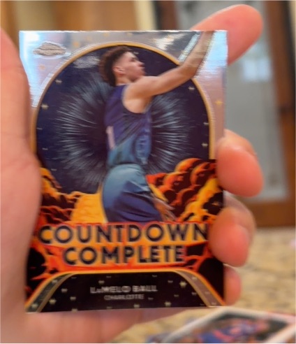 2022 Panini Countdown Complete LaMelo Ball — front