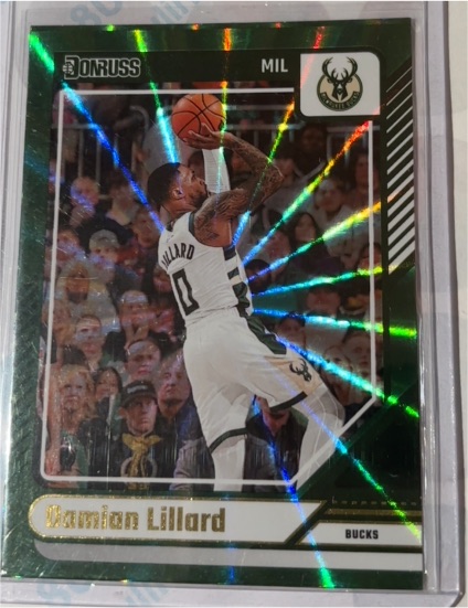 2022 Donruss #MIL Damian Lillard — front