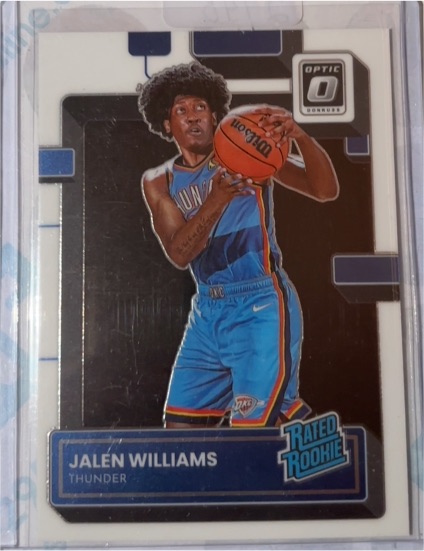 2022 Donruss Optic #192 Jalen Williams — front