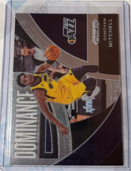 2020 Panini Prizm Dominance #DM-1 Donovan Mitchell — front
