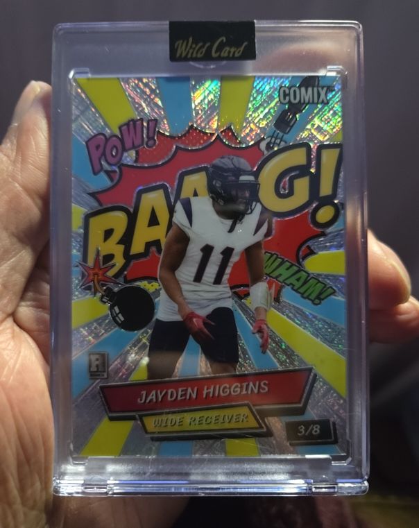 2023 Rookie Comix #3 Jayden Higgins — front