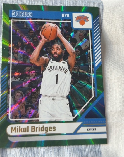 2022 Donruss #178 Mikal Bridges — front