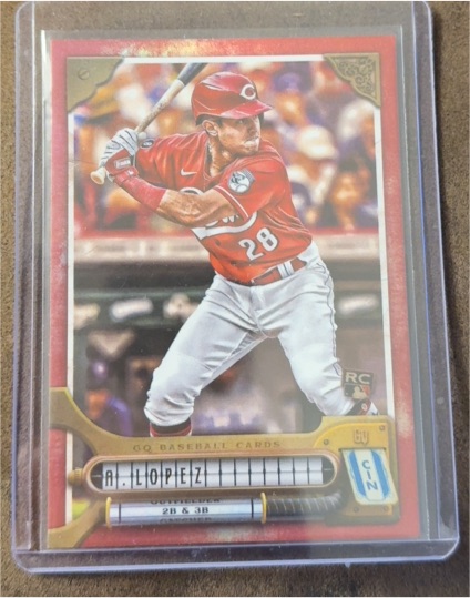 2023 GQ Baseball Cards #GU A. Lopez — front