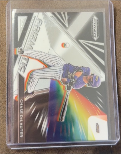 2021 Panini Prizm #8 Chase DeLauter — front