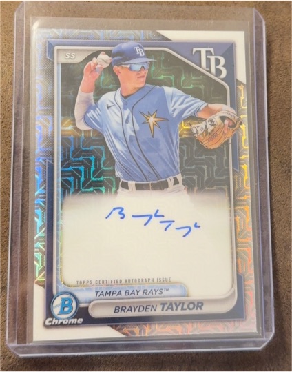 2023 Topps Chrome #SS Brayden Taylor — front
