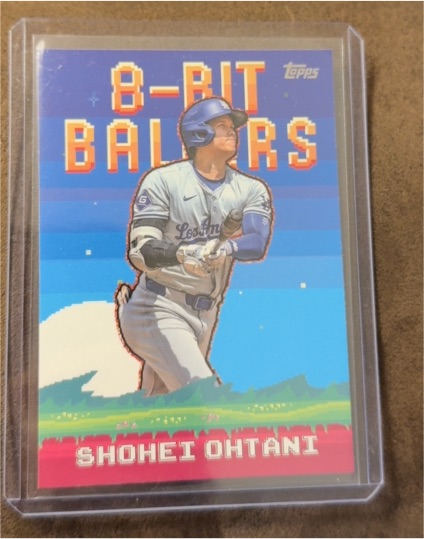 2023 Topps 8-Bit Ballers Shohei Ohtani — front