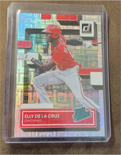 2023 Donruss Rated Prospect #RP-EDC Elly De La Cruz — front