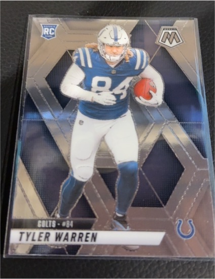 2021 Panini Mosaic #84 Tyler Warren — front