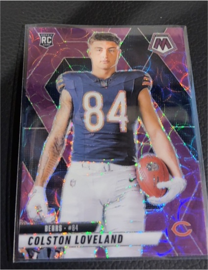 2022 Panini Mosaic #84 Colston Loveland — front