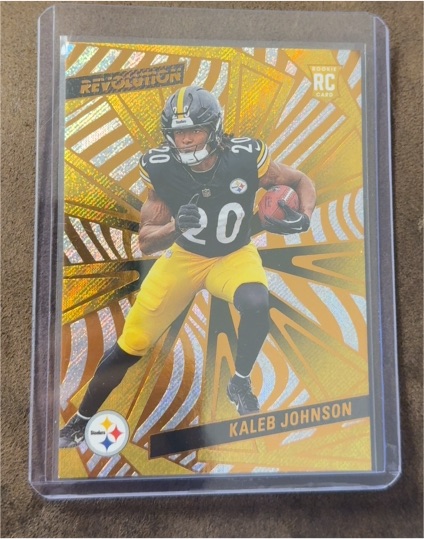 2022 Panini Revolution #RC Kaleb Johnson — front