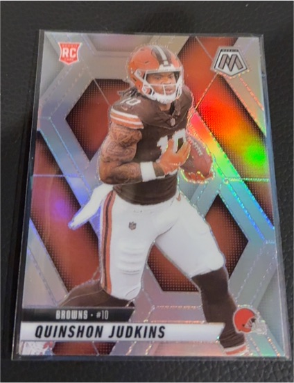 2022 Panini Mosaic #10 Quinshon Judkins — front