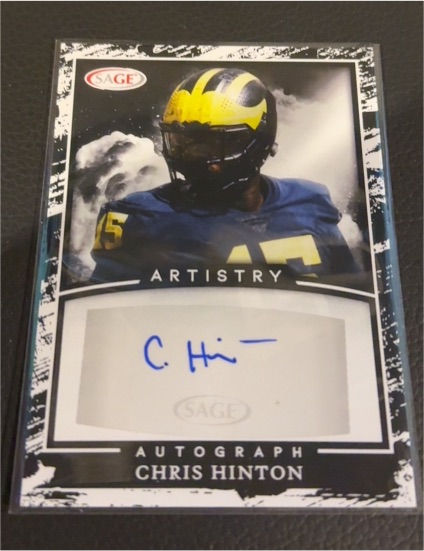 SAGE Artistry Autograph Chris Hinton — front