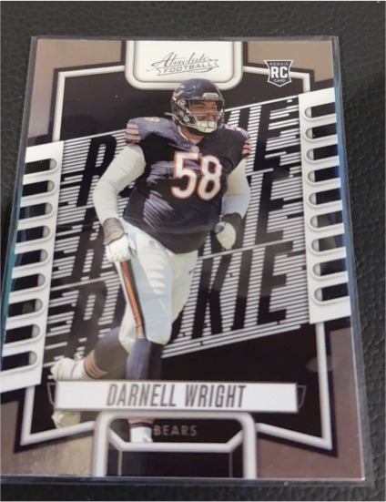 2022 Absolute Football Rookie Card Darnell Wright — front