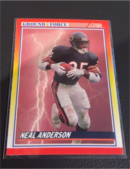 1990 Score Ground Force #GF1 Neal Anderson — front