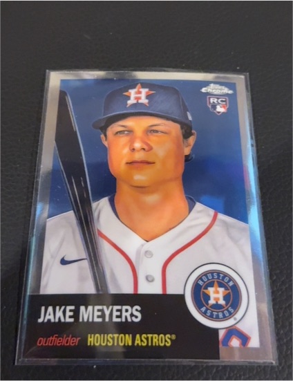 2021 Topps Chrome #RC Jake Meyers — front