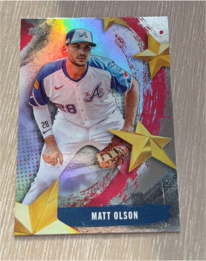 2023 Topps Stars #Matt Olson — front