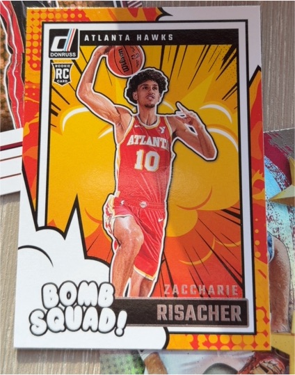 2022 Donruss Bomb Squad! Zaccharie Risacher — front