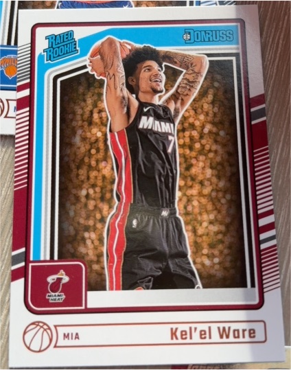 2023 Donruss Rated Rookie Kel'el Ware — front