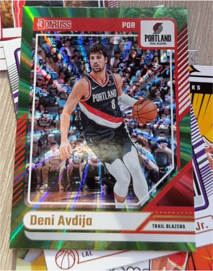 2022 Donruss #POR Deni Avdija — front