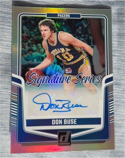 2020 Donruss Signature Series Don Buse — front