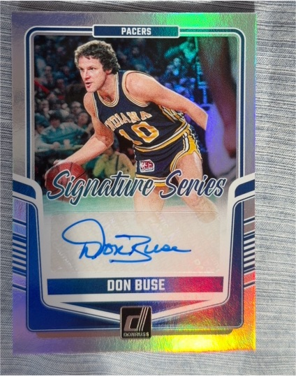 2021 Donruss Signature Series Don Buse — front