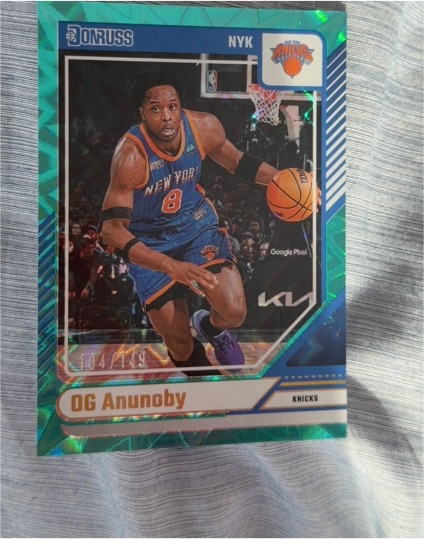 2023 Donruss #104 OG Anunoby — front
