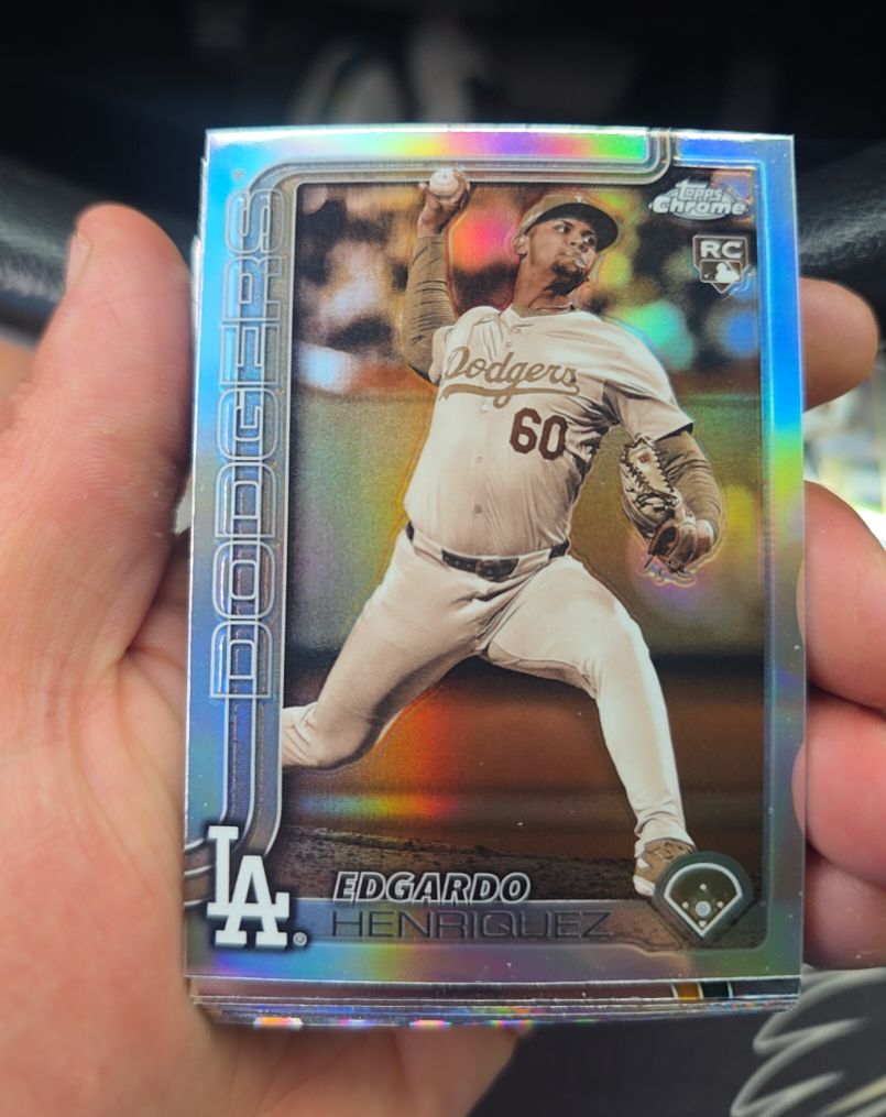 2022 Topps Chrome Baseball #BD-60 Edgardo Henriquez — front