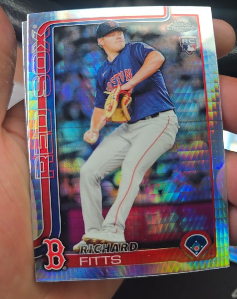 2022 Topps Chrome #RC Richard Fitts — front