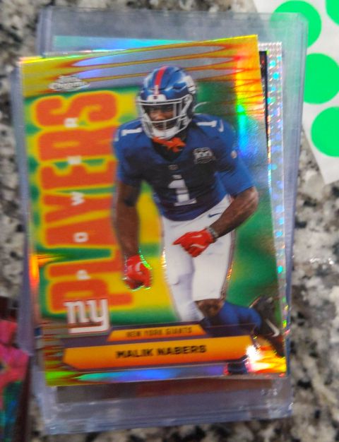 2023 Donruss Optic Playmakers #PW-MN Malik Nabers — front