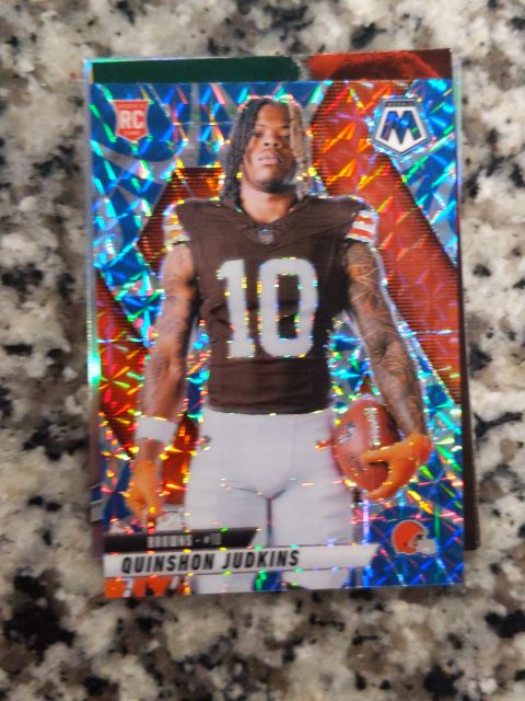 2023 Panini Mosaic #Quinshon Judkins — front