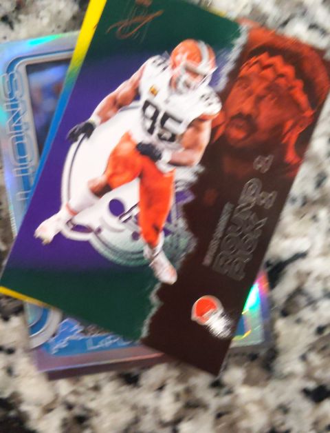 2020 Panini Contenders Draft Picks #95 Myles Garrett — front