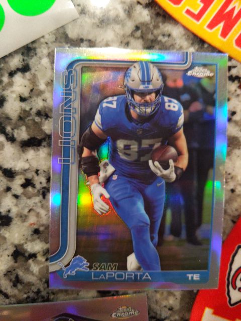 2022 Topps Chrome #87 Sam LaPorta — front