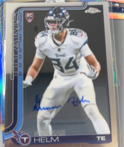 2022 Topps Chrome #84 Gunnar Helm — front