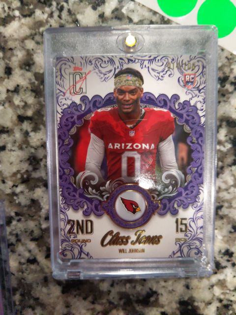 2020 Donruss Optic #215 Will Johnson — front