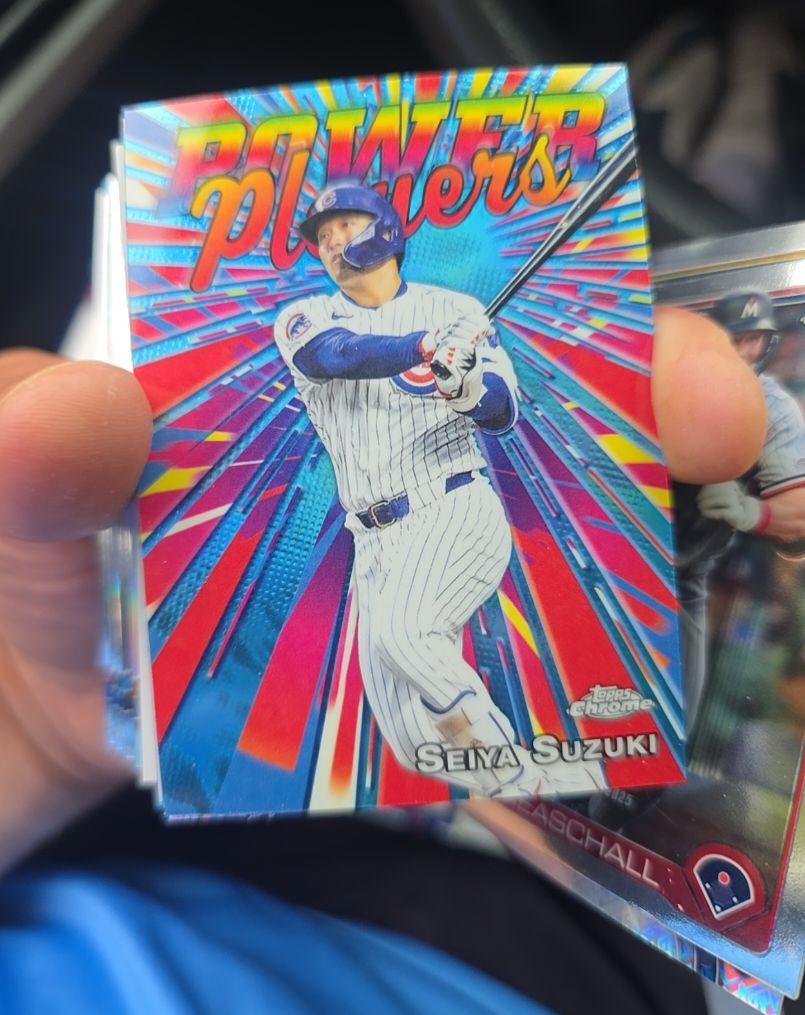 2023 Topps Chrome Power Players Seiya Suzuki — front