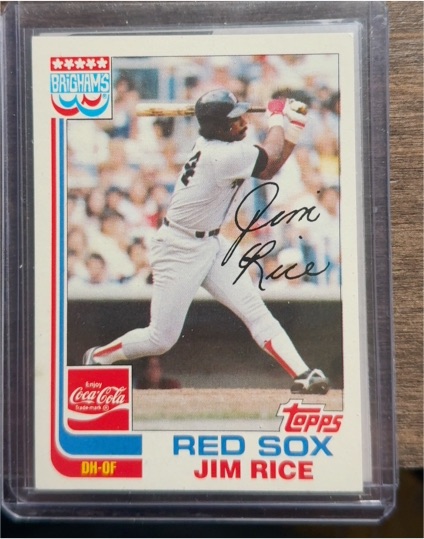 1984 Topps #100 Jim Rice — front